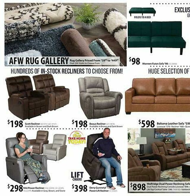 Catalogue American Furniture Warehouse from 06/22/2025