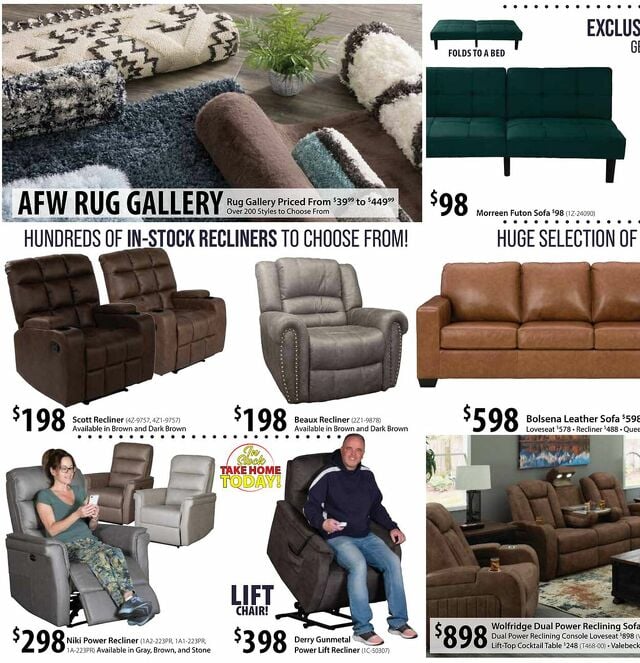 Catalogue American Furniture Warehouse from 06/22/2025