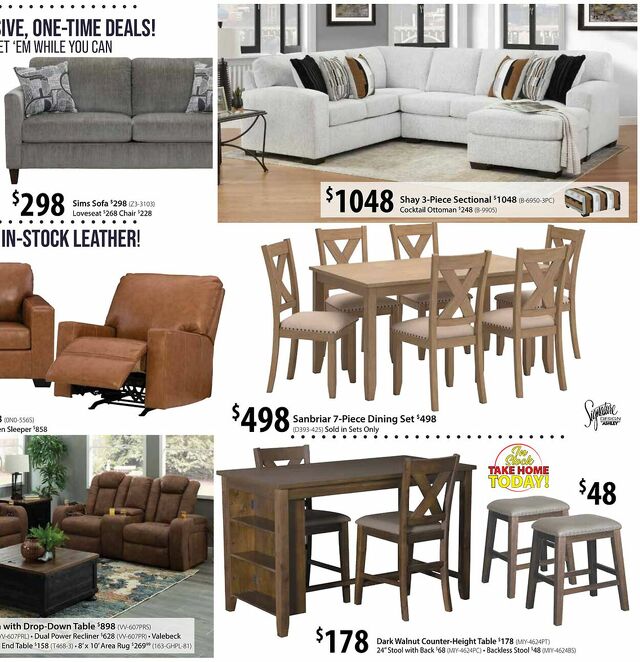 Catalogue American Furniture Warehouse from 06/22/2025