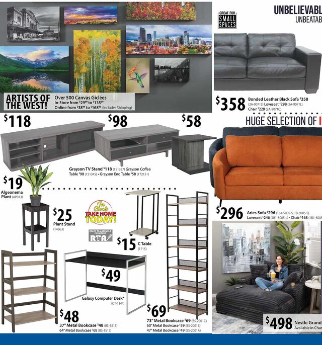 Catalogue American Furniture Warehouse from 08/31/2025