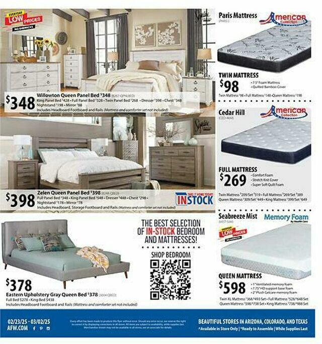 Catalogue American Furniture Warehouse from 10/26/2025