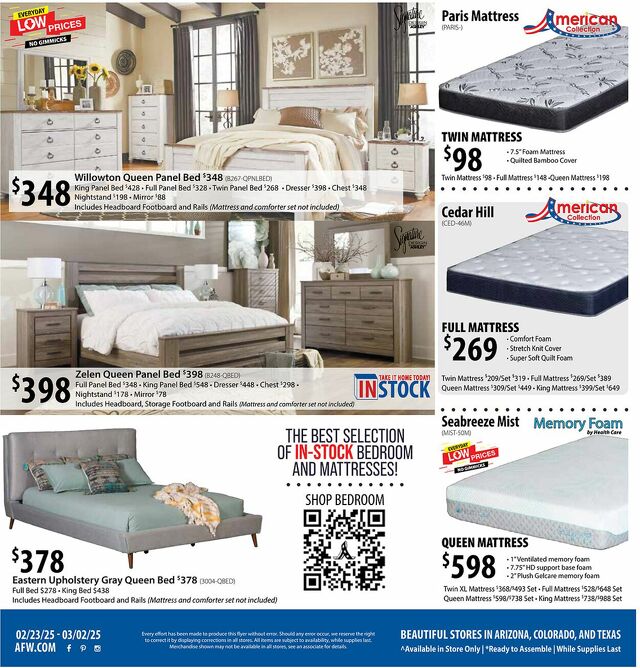 Catalogue American Furniture Warehouse from 10/26/2025