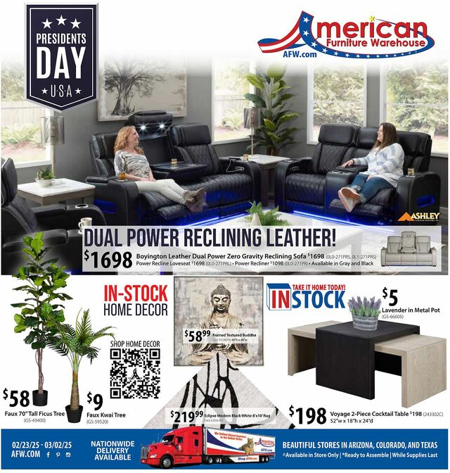 Catalogue American Furniture Warehouse from 11/09/2025