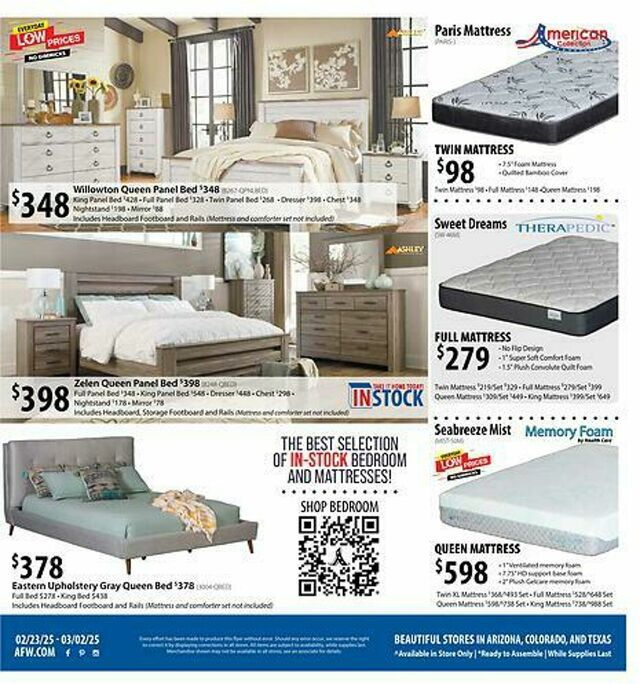 Catalogue American Furniture Warehouse from 11/09/2025