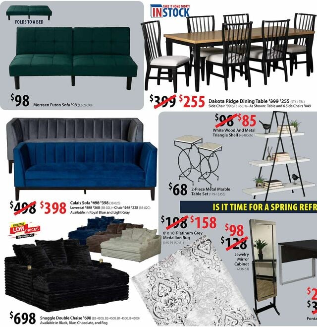 Catalogue American Furniture Warehouse from 12/07/2025