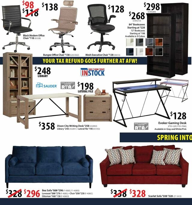 Catalogue American Furniture Warehouse from 02/15/2026