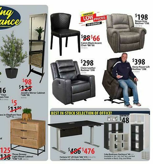 Catalogue American Furniture Warehouse from 03/01/2026