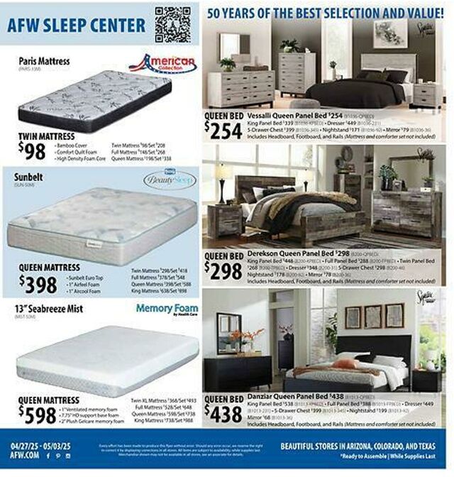 Catalogue American Furniture Warehouse from 11/08/2026