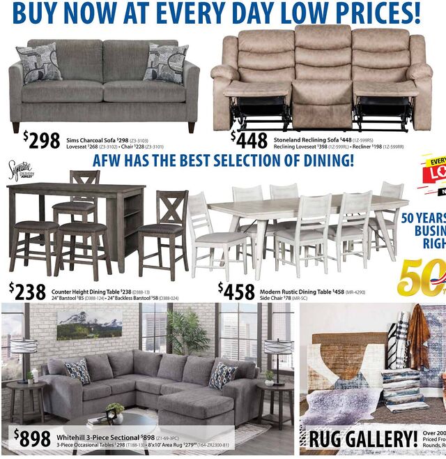 Catalogue American Furniture Warehouse from 12/20/2026