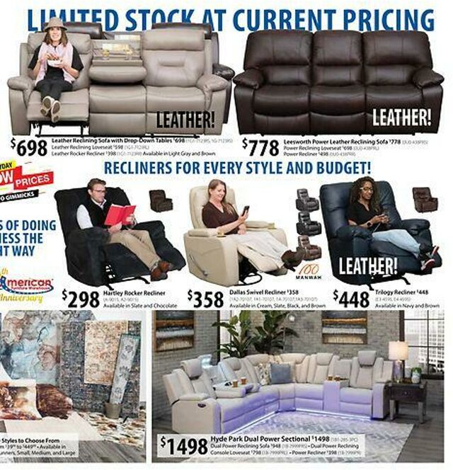 Catalogue American Furniture Warehouse from 01/03/2027