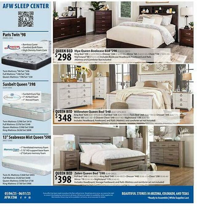 Catalogue American Furniture Warehouse from 01/17/2027