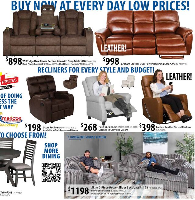Catalogue American Furniture Warehouse from 02/14/2027