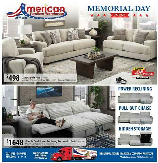 Catalogue American Furniture Warehouse from 02/28/2027