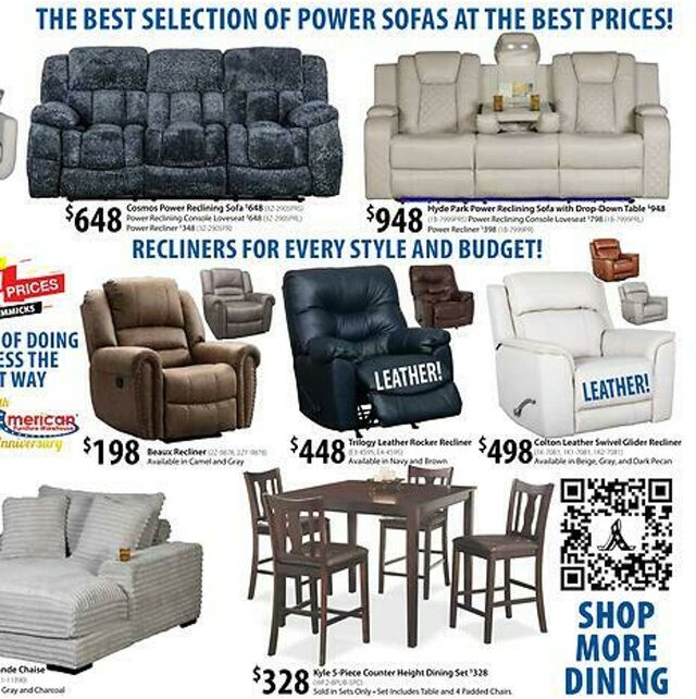 Catalogue American Furniture Warehouse from 03/28/2027