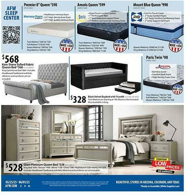 Catalogue American Furniture Warehouse from 03/28/2027