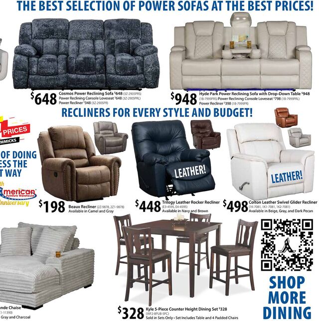 Catalogue American Furniture Warehouse from 04/11/2027