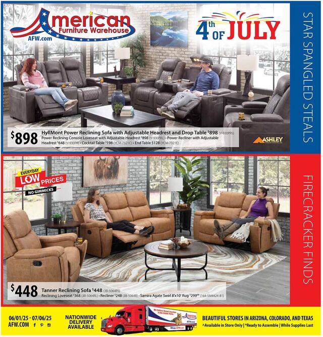 Catalogue American Furniture Warehouse from 05/09/2027