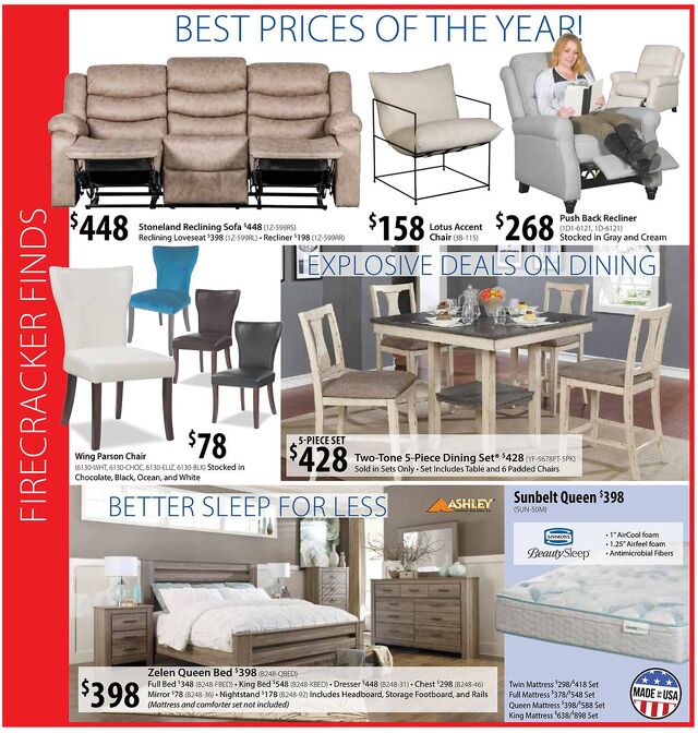 Catalogue American Furniture Warehouse from 05/23/2027