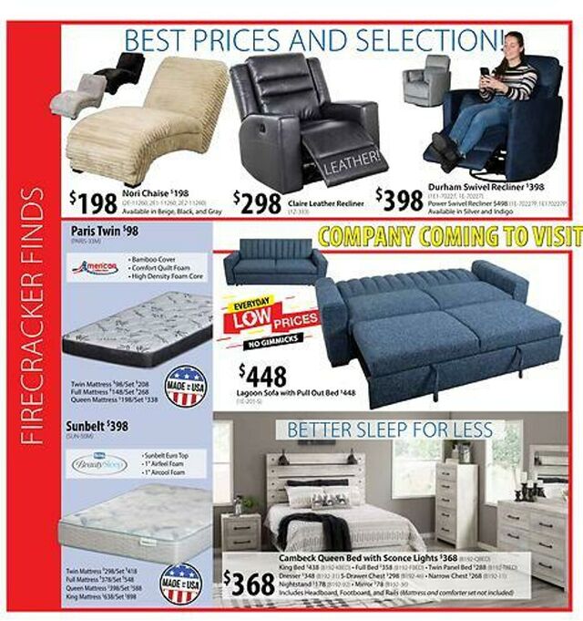 Catalogue American Furniture Warehouse from 08/15/2027