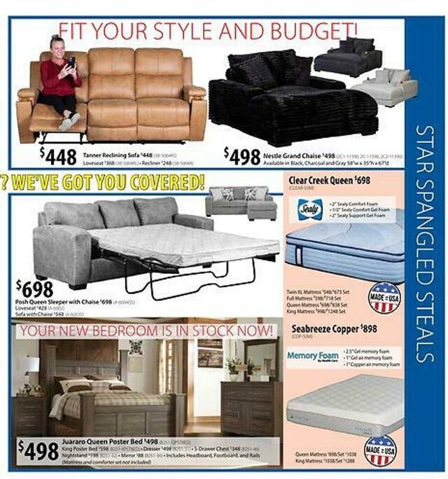 Catalogue American Furniture Warehouse from 08/15/2027