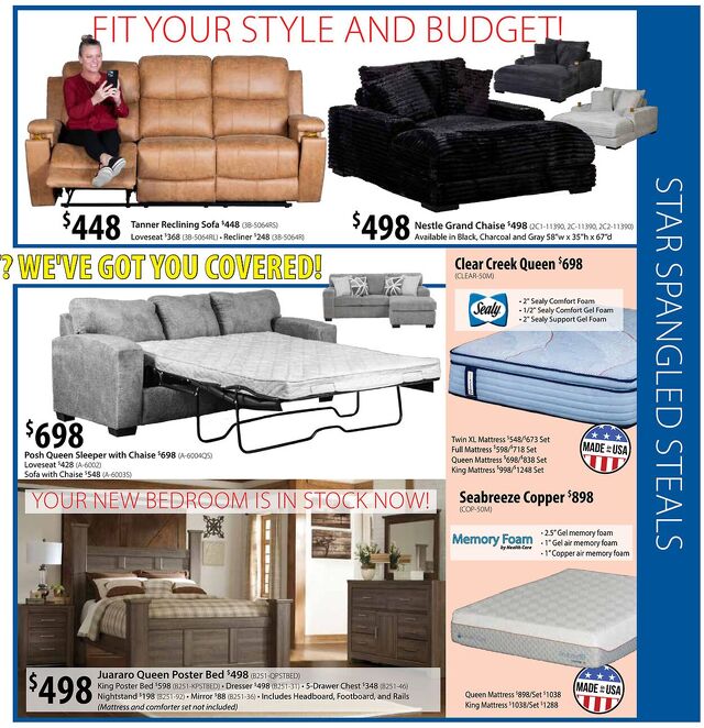 Catalogue American Furniture Warehouse from 08/15/2027