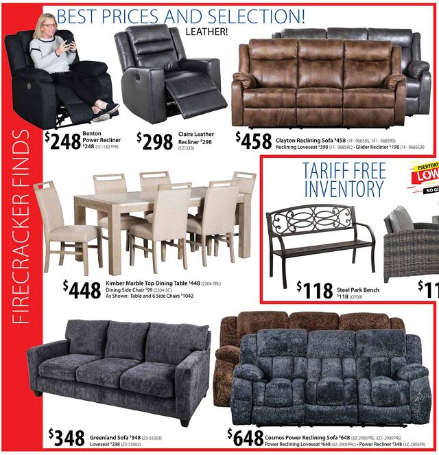 Catalogue American Furniture Warehouse from 10/24/2027