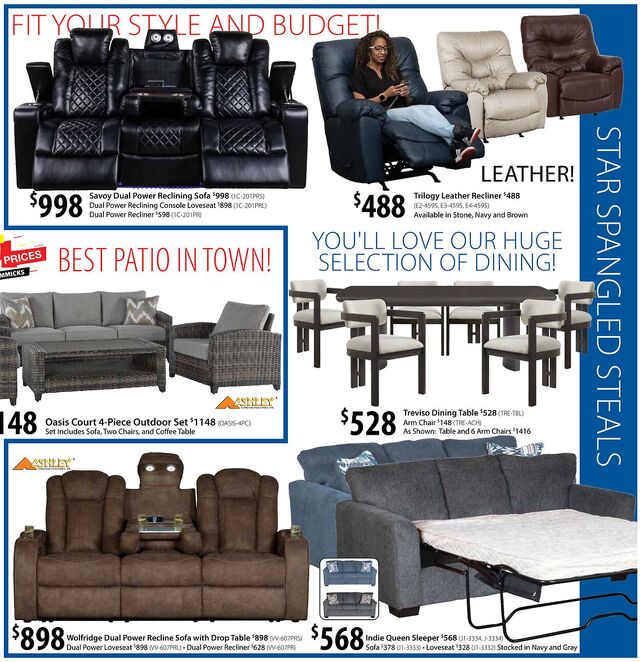 Catalogue American Furniture Warehouse from 10/24/2027