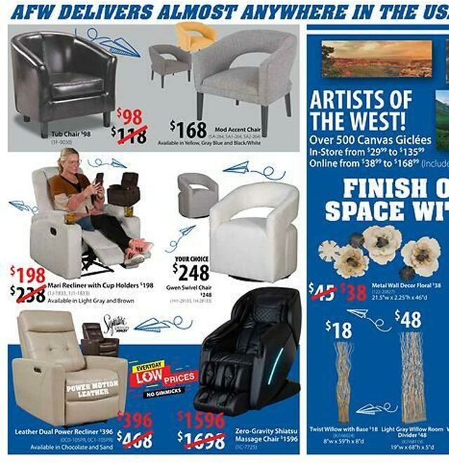 Catalogue American Furniture Warehouse from 03/12/2028