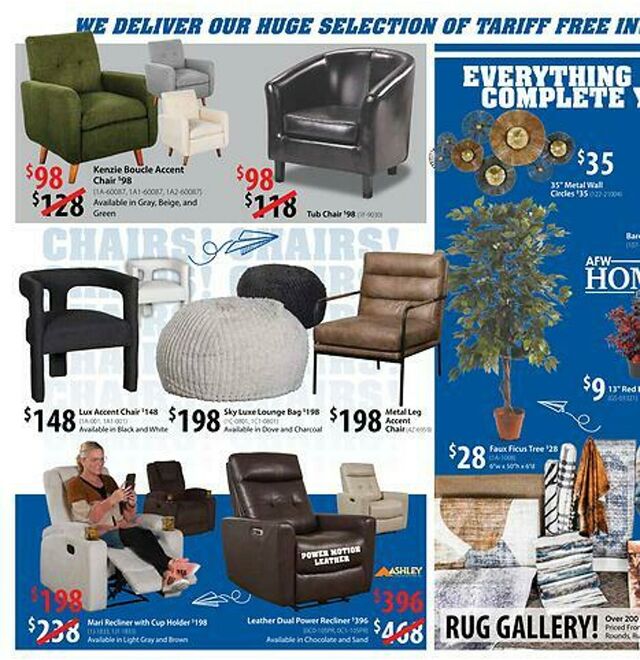 Catalogue American Furniture Warehouse from 04/23/2028