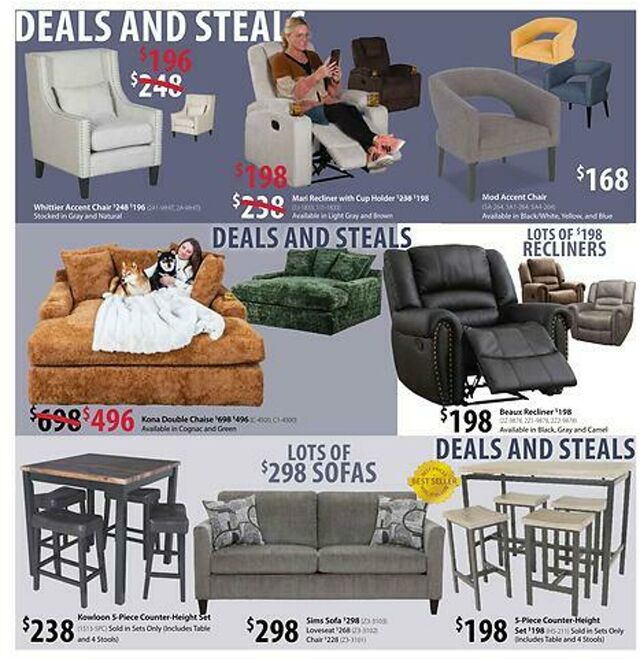 Catalogue American Furniture Warehouse from 05/07/2028