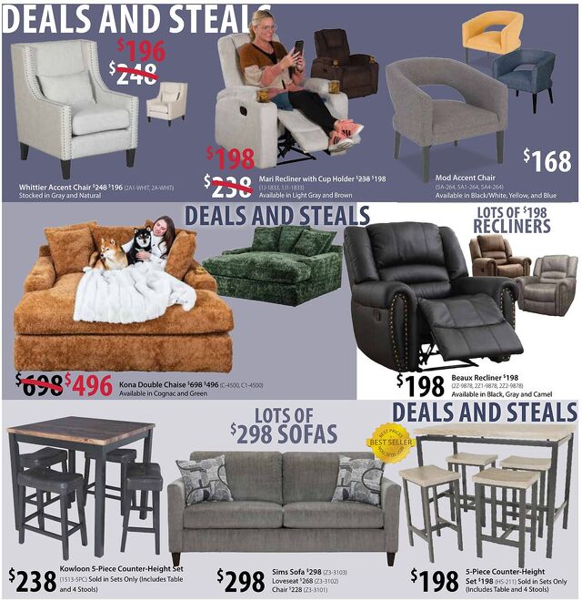 Catalogue American Furniture Warehouse from 05/07/2028