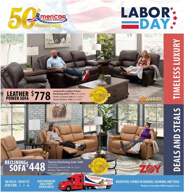 Catalogue American Furniture Warehouse from 06/04/2028