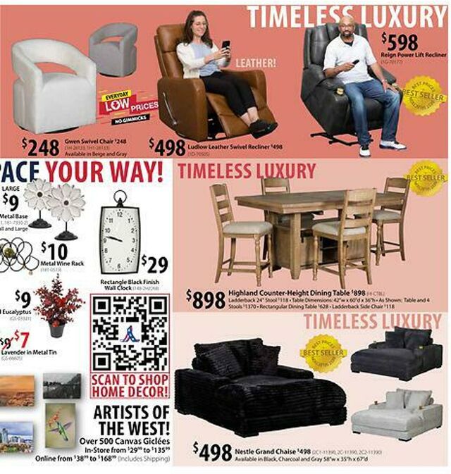 Catalogue American Furniture Warehouse from 06/18/2028