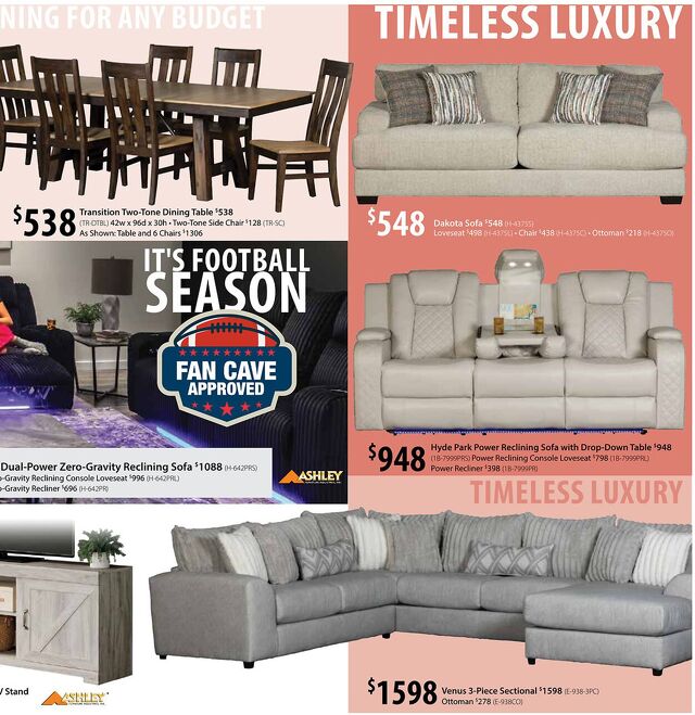 Catalogue American Furniture Warehouse from 07/02/2028