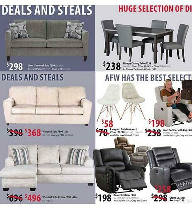 Catalogue American Furniture Warehouse from 07/16/2028
