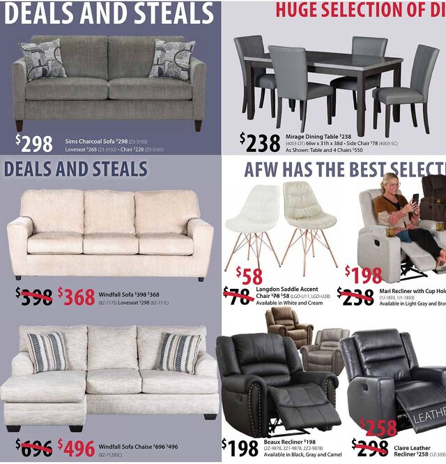 Catalogue American Furniture Warehouse from 07/16/2028