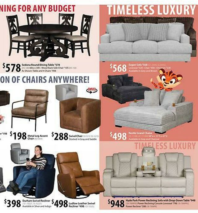 Catalogue American Furniture Warehouse from 07/16/2028