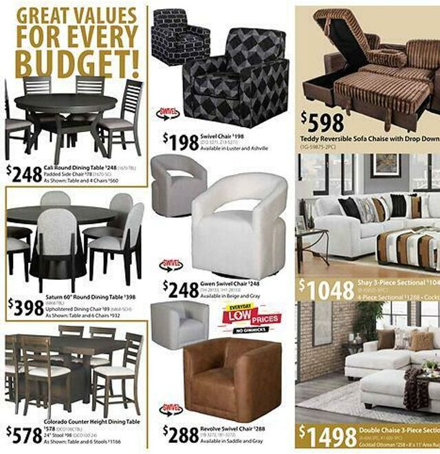 Catalogue American Furniture Warehouse from 07/30/2028