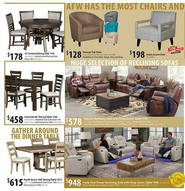 Catalogue American Furniture Warehouse from 09/10/2028