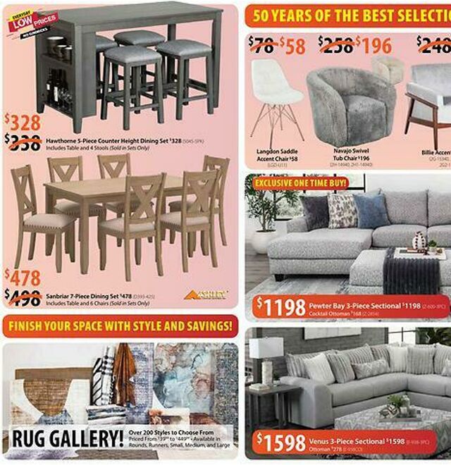 Catalogue American Furniture Warehouse from 09/24/2028
