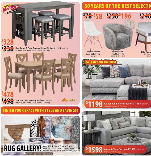 Catalogue American Furniture Warehouse from 09/24/2028