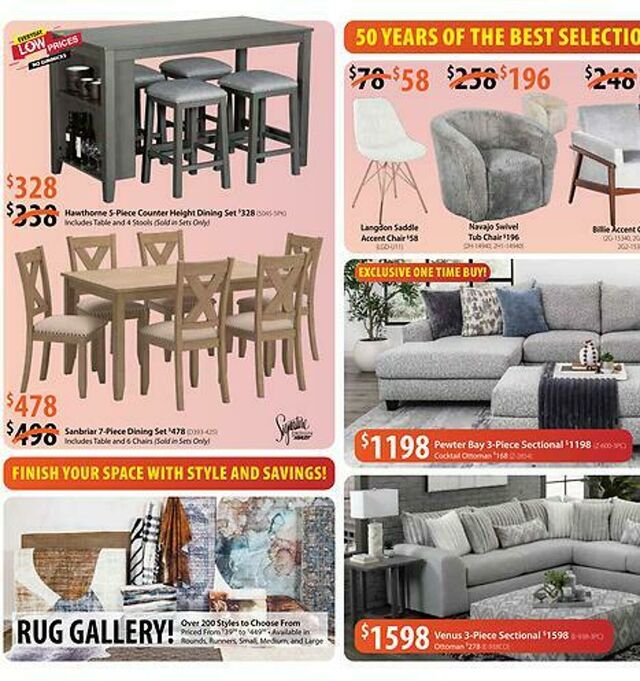 Catalogue American Furniture Warehouse from 10/08/2028