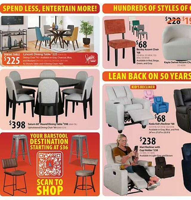 Catalogue American Furniture Warehouse from 10/22/2028