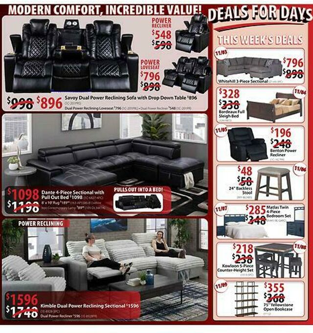 Catalogue American Furniture Warehouse from 11/19/2028