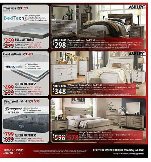 Catalogue American Furniture Warehouse from 12/03/2028