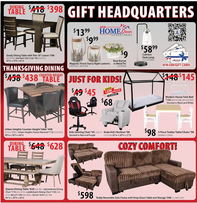 Catalogue American Furniture Warehouse from 12/17/2028