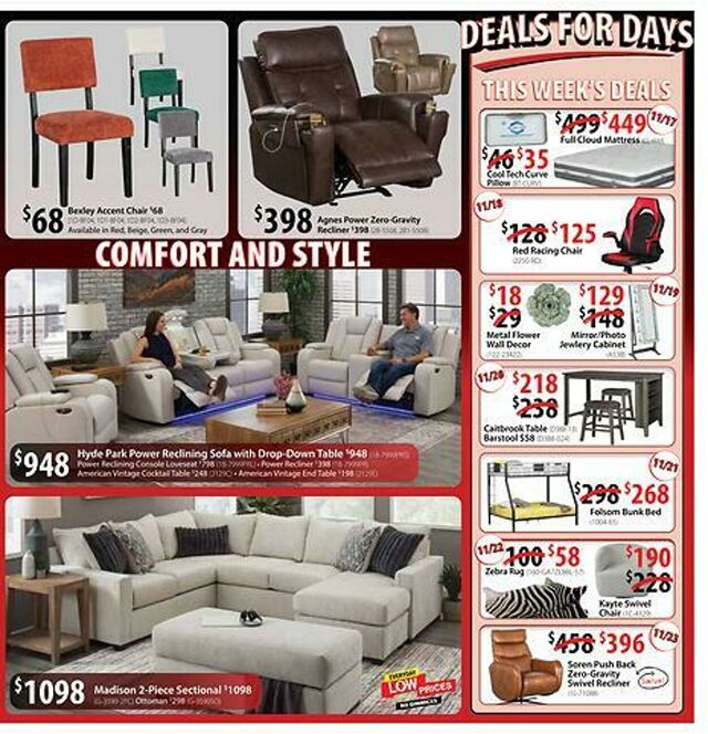 Catalogue American Furniture Warehouse from 12/17/2028
