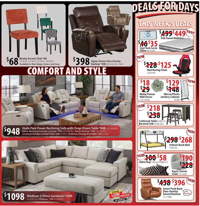 Catalogue American Furniture Warehouse from 12/17/2028