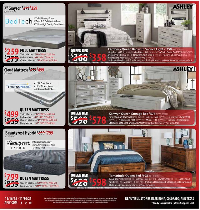 Catalogue American Furniture Warehouse from 12/17/2028