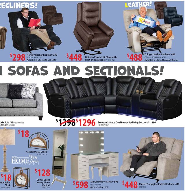 Catalogue American Furniture Warehouse from 01/28/2029